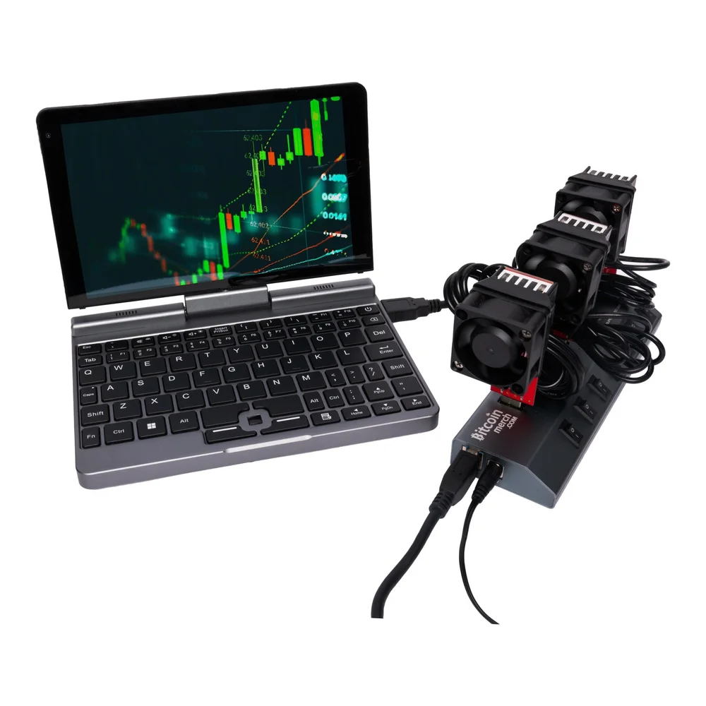 Easy Miner Laptop Kit - 3 x GekkoScience COMPAC F Laptop Combo BTC - thumbnail 3