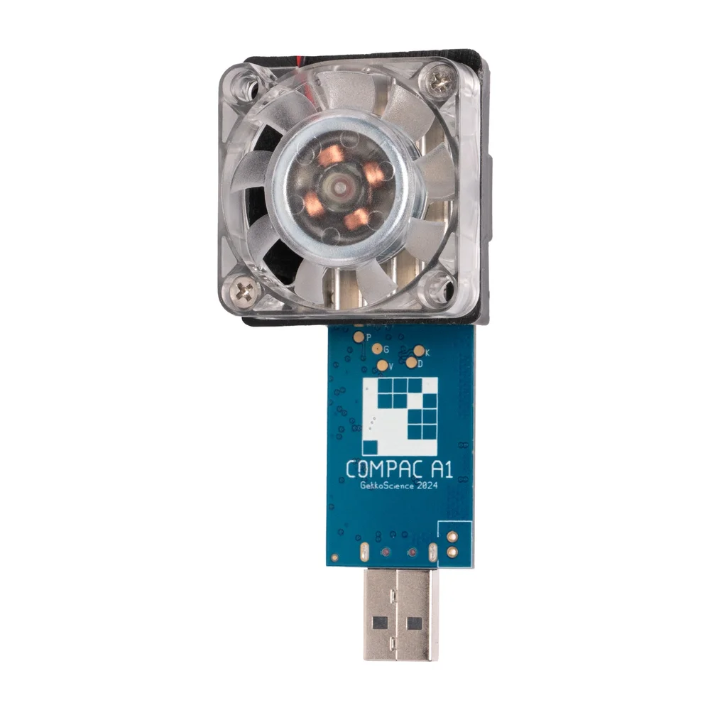 GekkoScience COMPAC A1 + Fan Upgrade COMBO 350 GHs - thumbnail 3