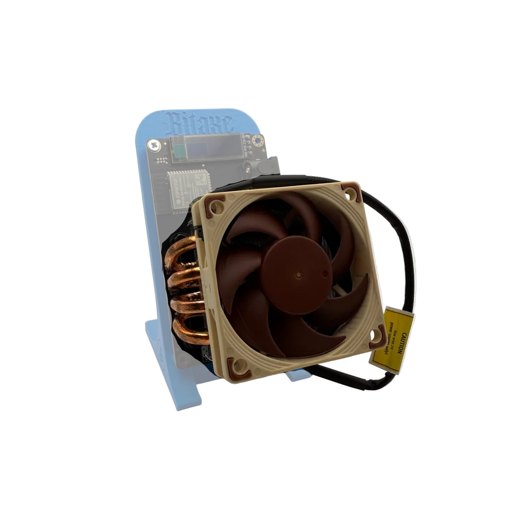 Low-Profile Heatsink Upgrade For Bitaxe (Supra / Gamma)