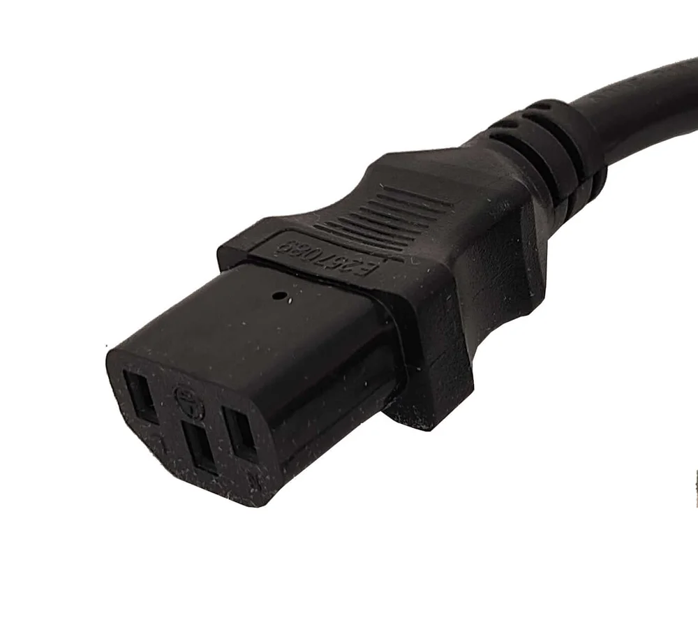 MinerHaolan NEMA 6-15P to C13 SUPER HEAVY-DUTY Power Cable, 15A 250V US Plug - Up to 3300W (with 220V)! - 6ft - thumbnail 3