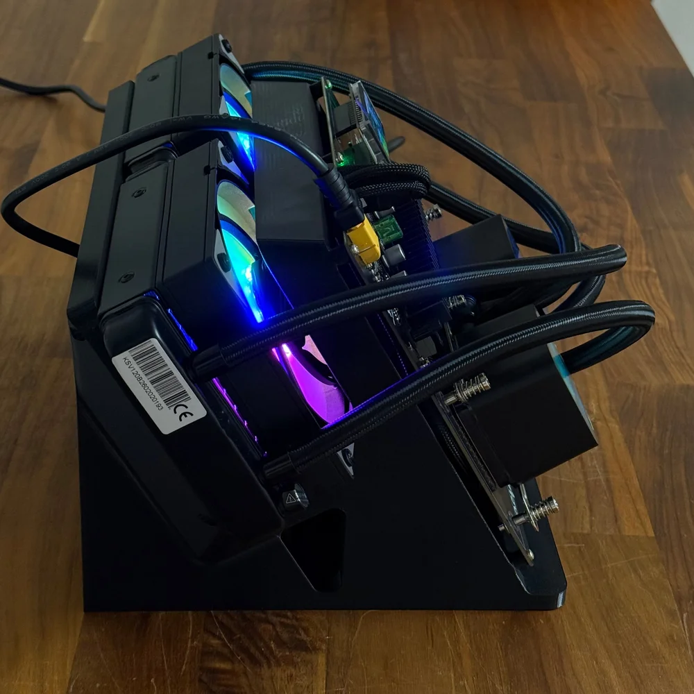 NerdMiner NerdOCTaxe Hydro 12TH/s BTC Miner w/ Power Supply - thumbnail 3