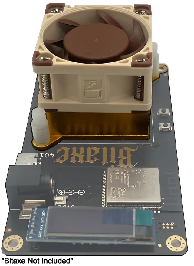 Quiet Fan Upgrade For Bitaxe (Supra / Gamma) - thumbnail 2