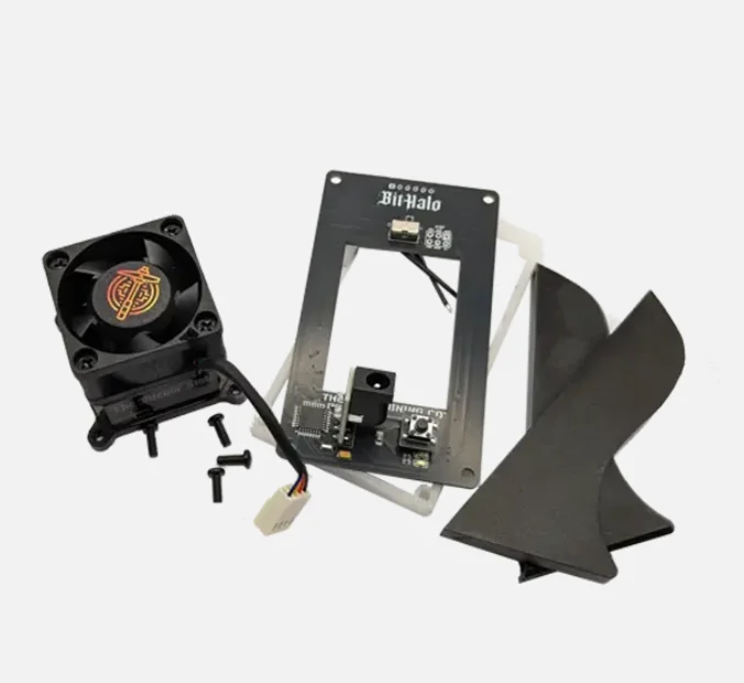 The Bitaxe “Black Edition” BitHalo Kit
