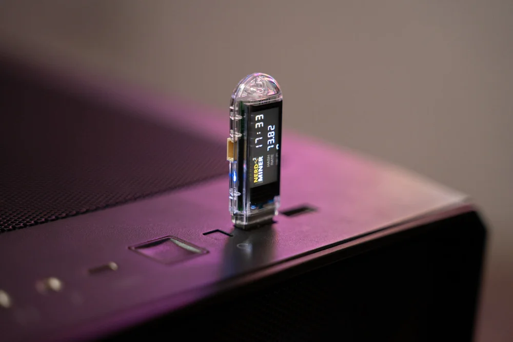 NerdMiner USB Lottery Miner
